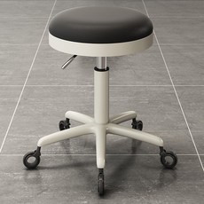 화장대 의자 바퀴 이동형 등받이 스툴, U01KSQ9340RY1NTAEZRGJSN113-034, AH. 자홍색