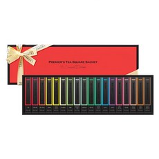 Premier's 綜合茶包禮盒組, 1盒, 18種茶