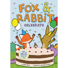 (영문도서) Fox & Rabbit Celebrate (Fox & Rabbit Book #3) Paperback, Amulet Books, English, 9781419749599