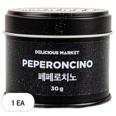 딜리셔스마켓 더블랙 향신료 페퍼론치노, 1개, 30g