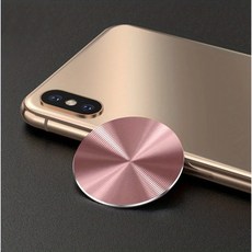 비엘스키 자동차 휴대폰 홀더 얇은 금속 디스크 자석 태블릿 전화 스탠드 마운트 시트, 폰홀더핑크 BL00358, 1개