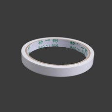 8M 양면 테이프 흰색 5/8/10/12/15/18/20/30MM 초박형 접착 손 고 강력한 초강력 찢어짐, 1Pcs 12mm