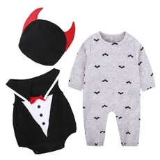 Abby & Babysuit 嬰兒萬聖節造型服裝三件組