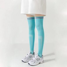 全店折扣 專業級過膝肌能過膝襪跑步跳繩壓縮薄款夏季女健身瑜伽行長筒襪