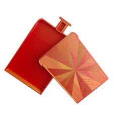 페인팅 트레이 보관함 도구 보관에 적합, 1개, 4. Red-gold