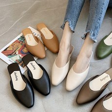 뮬 블로퍼 플랫슈즈 여성슬리퍼 젤리슈즈 BLP06