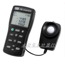 泰仕TES-136 手持數位LED色溫計 色度計 光華商場永發電氣, 1個