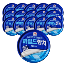 사조 마일드참치(안심), 150g, 16개