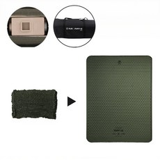 폴라리스 펌피10 자충 내장형 펌프 캠핑매트 에어매트, 카키