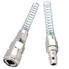 믿을수있는 국산 에어카플러 SN10 + PN10 세트 우레탄에어호스 10mm용 너트타입 콤프레샤부속 꼬임방지