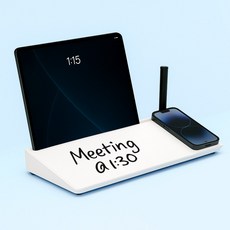 에임하이 책상정리 화이트보드 데스크오거나이저 충전, 1개, 화이트