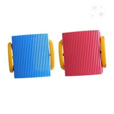 유아용 음료팩 양손 그립 보조도구 우유팩 주스팩 안전 휴대 보관 가정용 어린이집, 1개, 블루