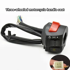 바이크 오토바이 핸들 바 스위치 제어 방수 방향 지시등 헤드라이트 모터용, 01 the right side