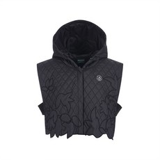 맥케이슨 여성 시그니처 씨슬 퀼팅 케이프 블랙 MDW3AZ601BLK