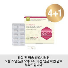 키토올리고당 4+1 하이리빙 키토산 당뇨 콜레스테롤 혈행개선 새싹보리 다이어트 중금속배출, 120정