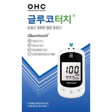 글루코터치 혈당측정기(특판 재고소진시마감), 1개