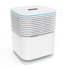 AP730 AeroSTYLE 스타일 컴팩트 공기 청정기 화이트 음성 및 앱 제어 최대 800ft² 공간용 삼중 여과: 프리 필터 99.97% 여과 효율의 HEPA 필터, White