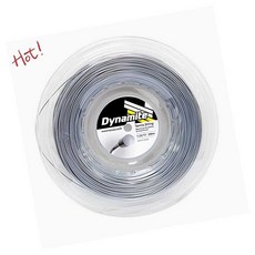 낫소 다이너마이트 테니스 스트링 그레이 200m 고내구 테니스줄 테니스거트