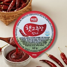 해표 일회용 미니 고추장, 10g, 120개