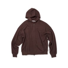 [국내정품] 이티씨이 슈트 아우터 (BASE) WAFFLE HOOD ZIP UP (BROWN) 233830