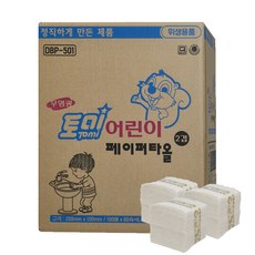 Tomi 어린이 핸드타올 2겹 페이퍼 타올6000p, 6000매, 1개