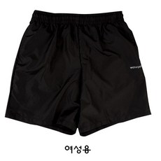워터폴 여성용 보드숏 비치팬츠 래쉬가드하의 여자 바지 w091