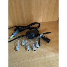 鹽燈專用電線 可調光鹽燈電線 帶保險絲鹽燈線 微調電線 鹽燈燈泡 通過多項國際安規認證, 搭配2 W*5, 1個