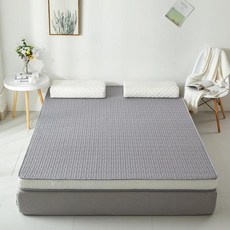 매트리스 토퍼 라텍스 접이식 5성급 호텔 소프트 매트리스 라텍스 접이식 쿨 실크 메모리 코튼 두꺼운 다