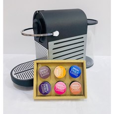 【勲】台製紙紮膠囊咖啡機/紙紮咖啡機/附膠囊/紙紮/現貨, Black