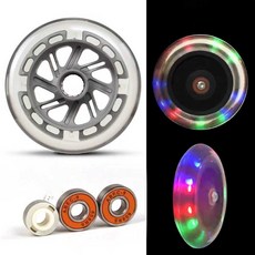 마이크로 킥보드 맥시 수리 교체 미니 부품 LED 휠 바퀴 깜박이 스쿠터 리본