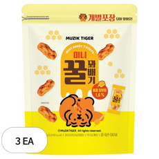 무직타이거 미니꿀꽈배기, 3개, 400g