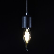 LED 4W 에디슨 촛대구 촛대전구 촛불램프 플레임타입 끝이 휜 E14, 전구색, 5개