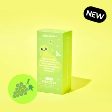 [1 BOX / 15포] 쑥쑥튼튼 리포조말 비타민C 리포키즈 4X LipoKids 4X, 15개, 20ml