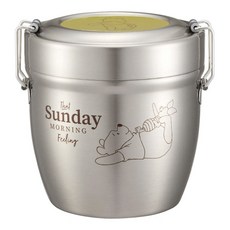 Skater 真空不鏽鋼午餐盒, 1個, Winnie the Pooh 小熊維尼