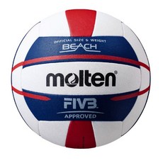 molten V5B5000 比賽級沙灘排球, 1個, 5號球 沙灘排球【超取最多4顆】