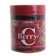 LIDTKE Berry-C 超級維生素粉甜水果, 100g, 1罐