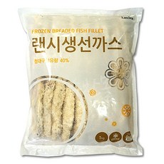 랜시 냉동 생선까스 1kg, 1개