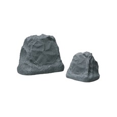 BOK HR-508 戶外防水音響 庭院裝飾喇叭 無線音響系統, 黑色, HR-508 景觀造景石頭揚聲器