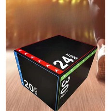 체육관 점프 박스 피트니스 스프링보드 높이뛰기 스텝 크로스핏, 복합 체중   76 x 51 x 61cm 10kg