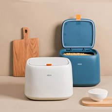 아리아즈 방습 쌀 보관통, 화이트, 1개