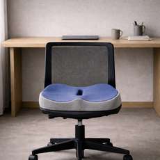 스터디랩 5세대 클래스A 자세교정 방석 3D 메모리폼 기능성 쿠션, 투톤그레이