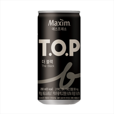 맥심 티오피 더블랙, 200ml, 72개