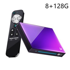 H96 MAX 셋톱박스8K 고화질 tv 안드로이드14 wifi6TV 박스, 8+128G[유럽 규격]