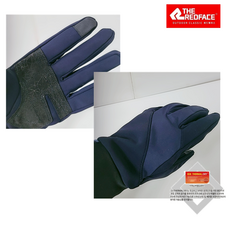레드페이스 남성 겨울 방한 장갑 특가!! 착용감 좋으며 바람을 막아주는 방풍 기능 따듯한 보아웜털 구성 부드럽고 착용감 탁월!!, 네이비
