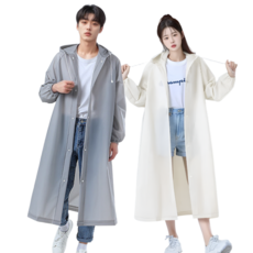 1+1 젤피온 우비 남여공용 레인코트 고급형 다회용