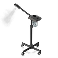 뜨거운 얼굴 스티머 오존 분무기 따뜻한 미스트 얼굴 딥 클리닝 기화기 살롱 홈 스파 스킨 케어 미백, 3)Black-US