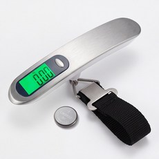 온페이스 손저울 여행용 휴대용 캐리어 여행가방 저울 핸디 저울 무게 측정기, 1개, 혼합색상