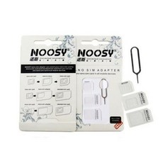 유심 어댑터 변환 트레이 나노 마이크로 USIM 유심핀, 1개, 유심 어댑터 세트 (3개)