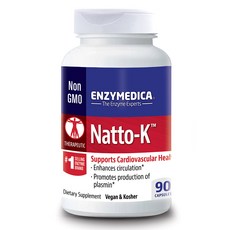 ENZYMEDICA 納豆激酶素食膠囊, 1個, 90 件