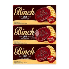 102g 초콜렛 빈츠 3개 비스킷 샌드 초코비스킷, 1개